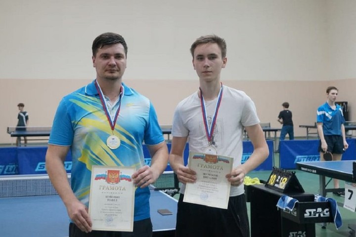 Майкопчане стали лучшими на Кубке Краснодарского края по настольному теннису