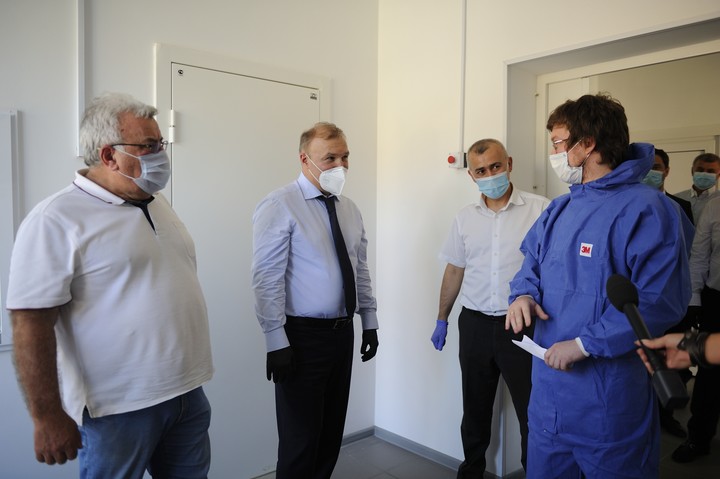 Подготовка к открытию госпиталя для ковид-пациентов в Энеме
