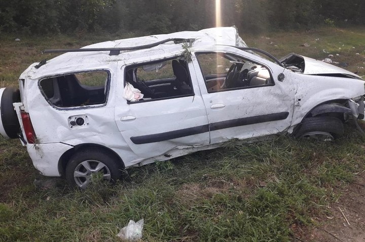 В Кошехабльском районе погиб водитель перевернувшейся «Лады»