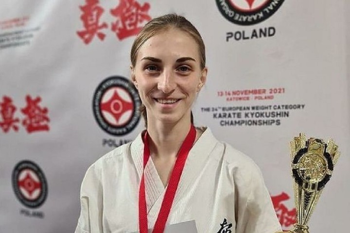 Спортсменка из Адыгеи Екатерина Козлова стала чемпионкой Европы по карате
