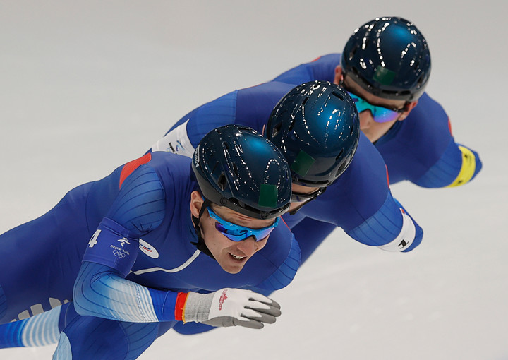 В Союзе конькобежцев  высказались об инциденте в командной гонке на ОИ