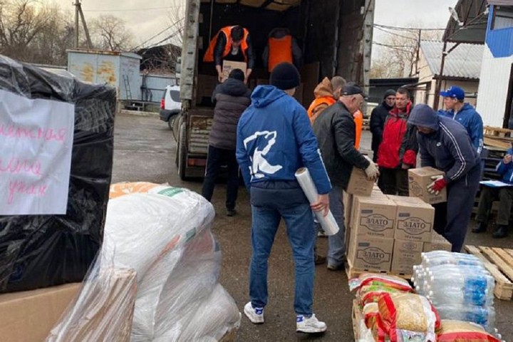 На Кубани продолжается сбор гуманитарной помощи для беженцев