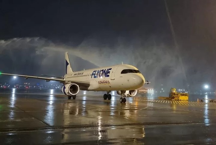 Первый рейс FlyOne Armenia из Еревана принял аэропорт Сочи 