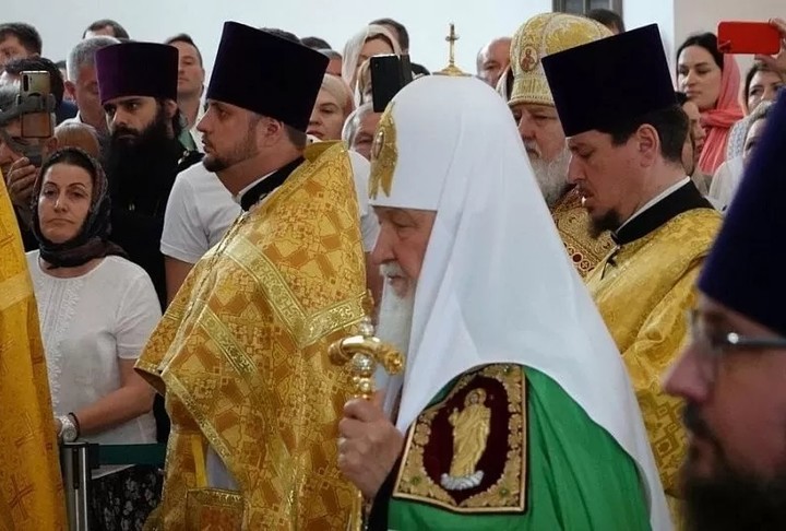 Патриарх Кирилл освятил новый храм в городе  Новороссийске