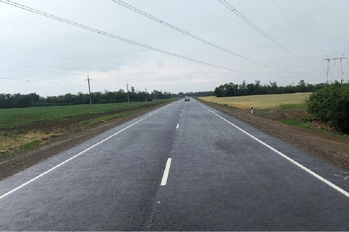 Ну Кубани с начала года отремонтировали более 90 км региональных трасс