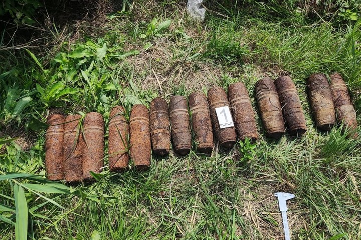 В Адыгее уничтожили 14 снарядов времен Великой Отечественной  войны 