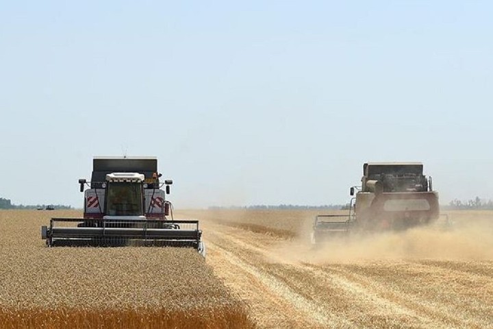 В Адыгее планируют завершить уборку урожая зерновых до конца июля