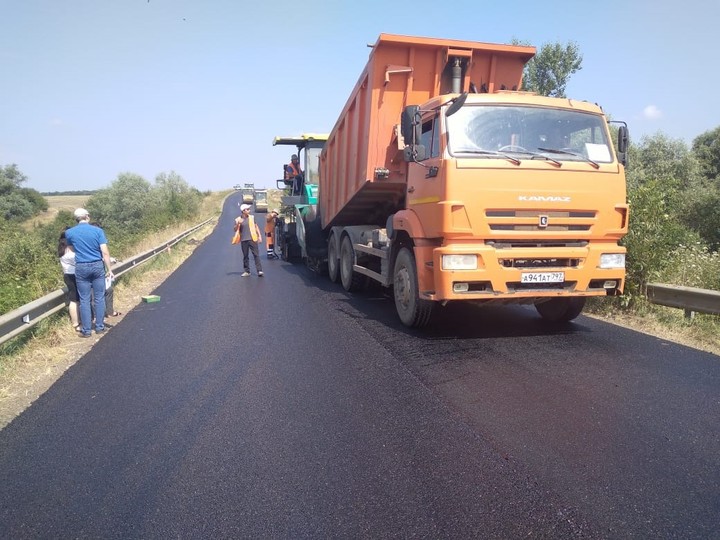 В Майкопском районе Адыгеи завершается ремонт очередного дорожного объекта 
