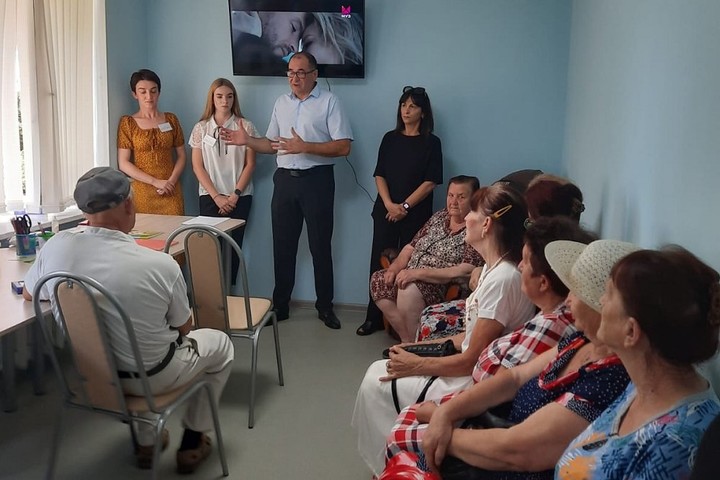 В Натырбово открылось отделение дневного пребывания для пожилых и инвалидов