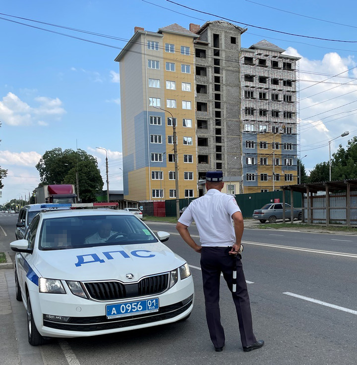 В Адыгее в августе задержано 12 водителей, повторно севших пьяными за руль