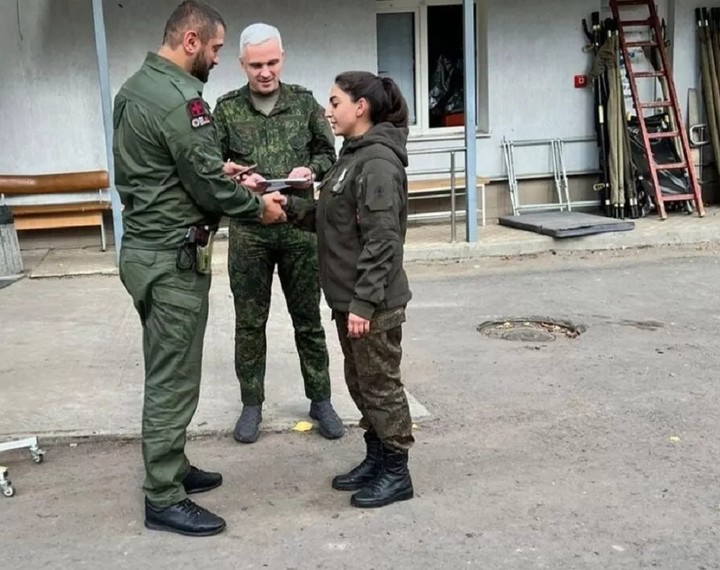 Медик Кристина Торосян награждена  за спасение погибавших в ходе СВО