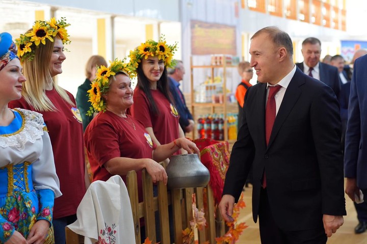 Мурат Кумпилов принял участие в празднования Дня урожая