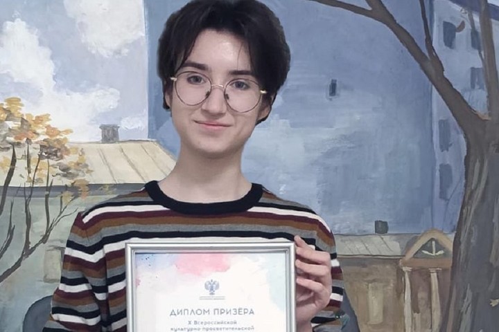 Юная художница из Адыгеи стала победителем всероссийской акции 