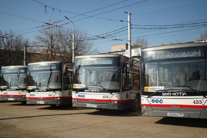 14 электробусов планируют запустить в Краснодаре до конца 2023 года