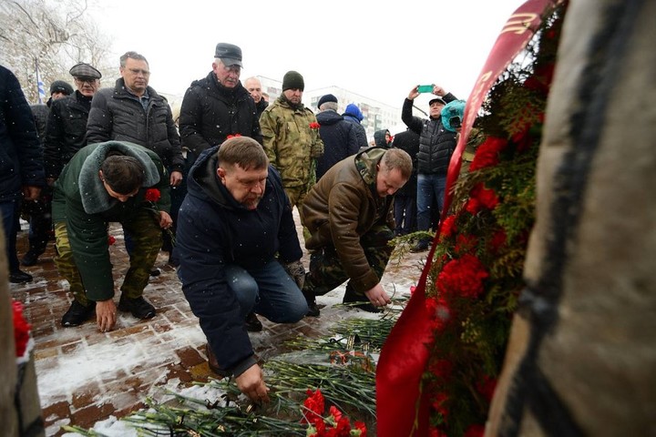 В Майкопе на «Солдатском роднике» почтили память воинов-афганцев