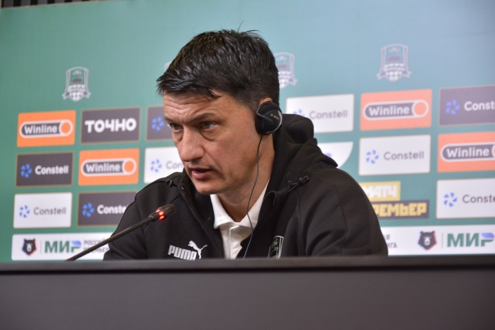 Владимир Ивич заявил, что "Краснодар" в матче с  "Торпедо" рассчитывал  на три очка