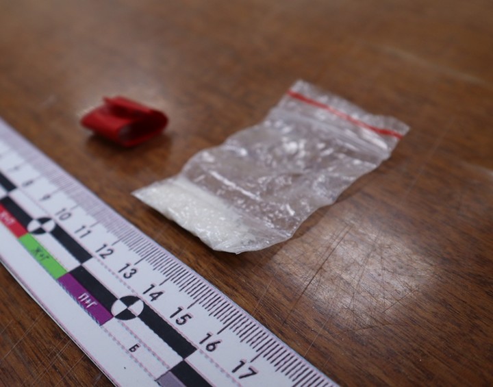 Полицией Адыгеи задержан мужчина, хранивший наркотик мефедрон