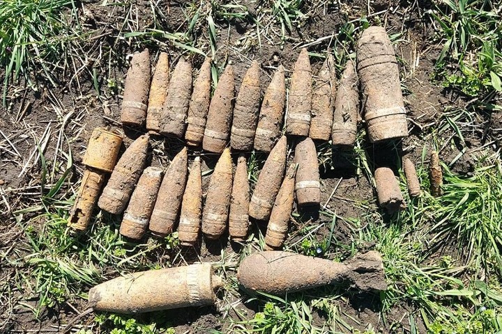 В Адыгее взрывотехники Росгвардии обезвредили боеприпасы времен войны