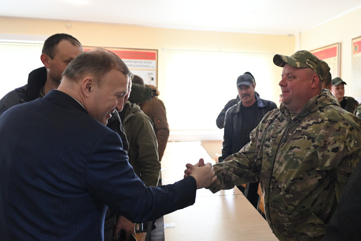 Мурат Кумпилов провел встречу с военнослужащими республики - участниками СВО
