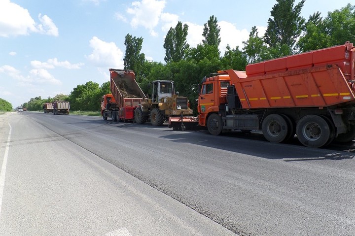 В Адыгее практически завершен ремонт дороги Ханская – Белореченск