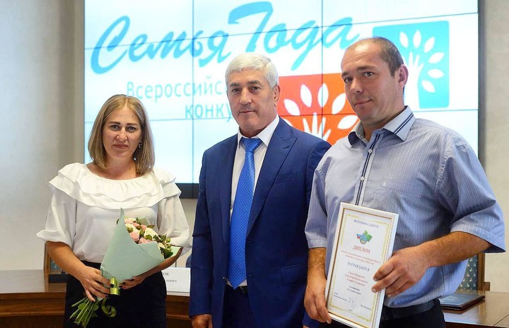 Семья  Бондаренко из Адыгеи стала победителем регионального этапа конкурсе «Семья года» 