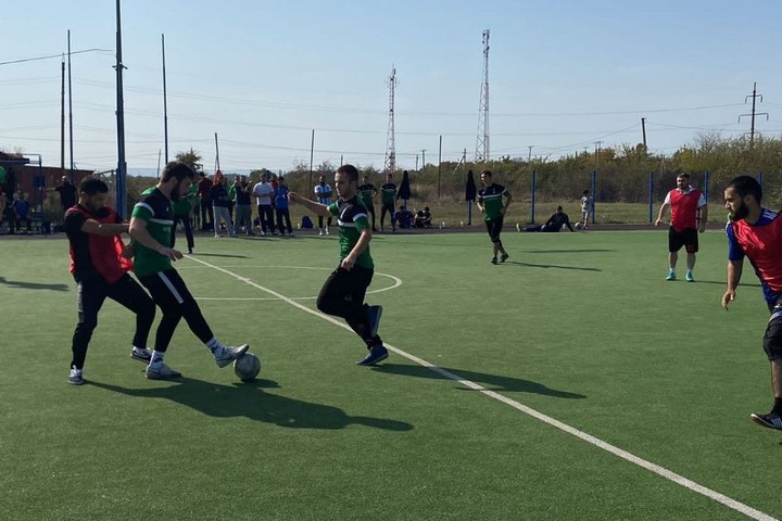 В Тахтамукае провели турнир по футболу среди мусульманских общин