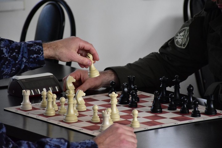В Адыгее определили лучших шахматистов  среди сотрудников Росгвардии