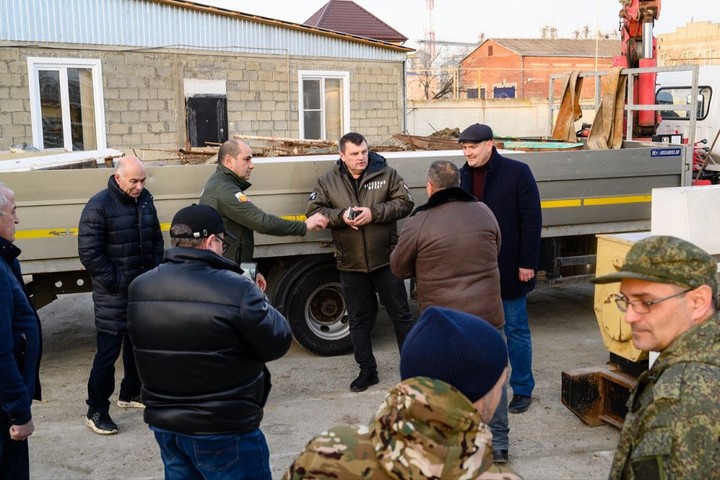 Из Адыгейска в помощь военным в зоне СВО отправят дизельный генератор