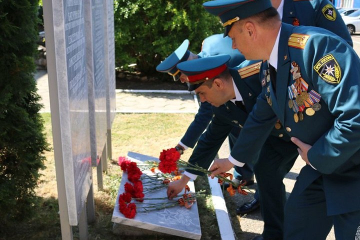 В Адыгее почтили память пожарных - участников Великой Отечественной войны
