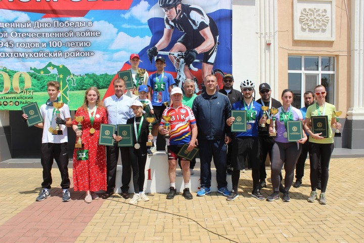 Стали известны призёры велопробега в Тахтамукайском районе Адыгеи 