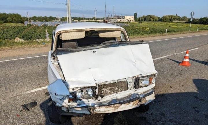 В Адыгее в результате ДТП с двумя автомобилями пострадал 1 человек