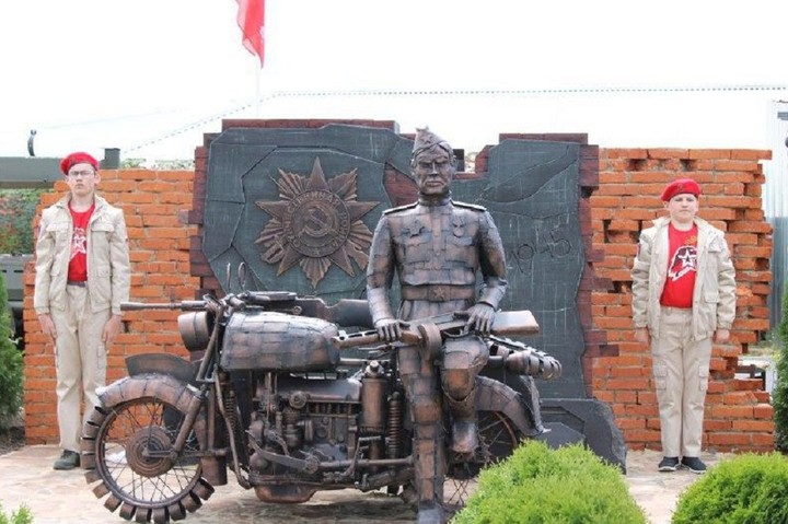 В Майкопском районе открыли памятник героям Великой Отечественной войны