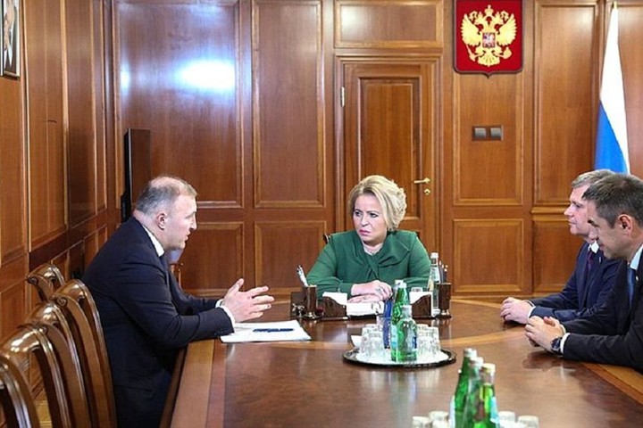 Глава Адыгеи встретился с председателем Совета Федерации