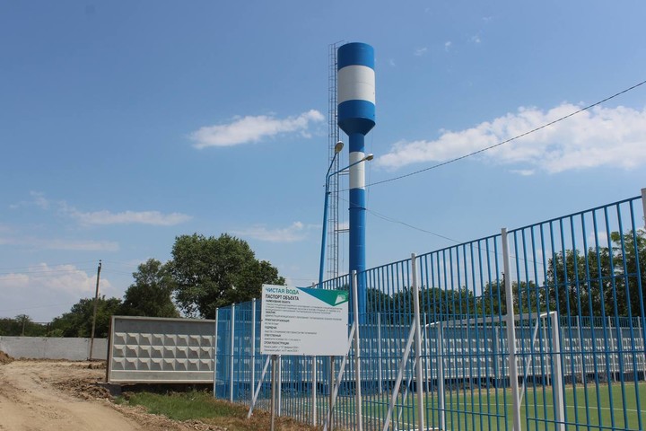 В Тахтамукайском районе Адыгеи проводят модернизацию двух ветхих водозаборов 