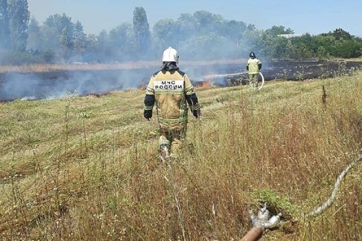 В Адыгее большая часть пожаров приходится на возгорание сухой растительности