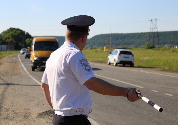 В Адыгее сотрудники ГИБДД задержали злостного нарушителя дорожных правил