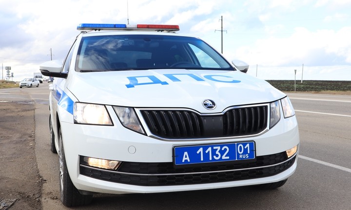 В Адыгее задержан водитель, совершивший наезд на сотрудника ГИБДД