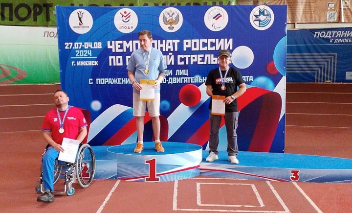 Стрелок из Адыгеи взял бронзу чемпионата России в Удмуртии
